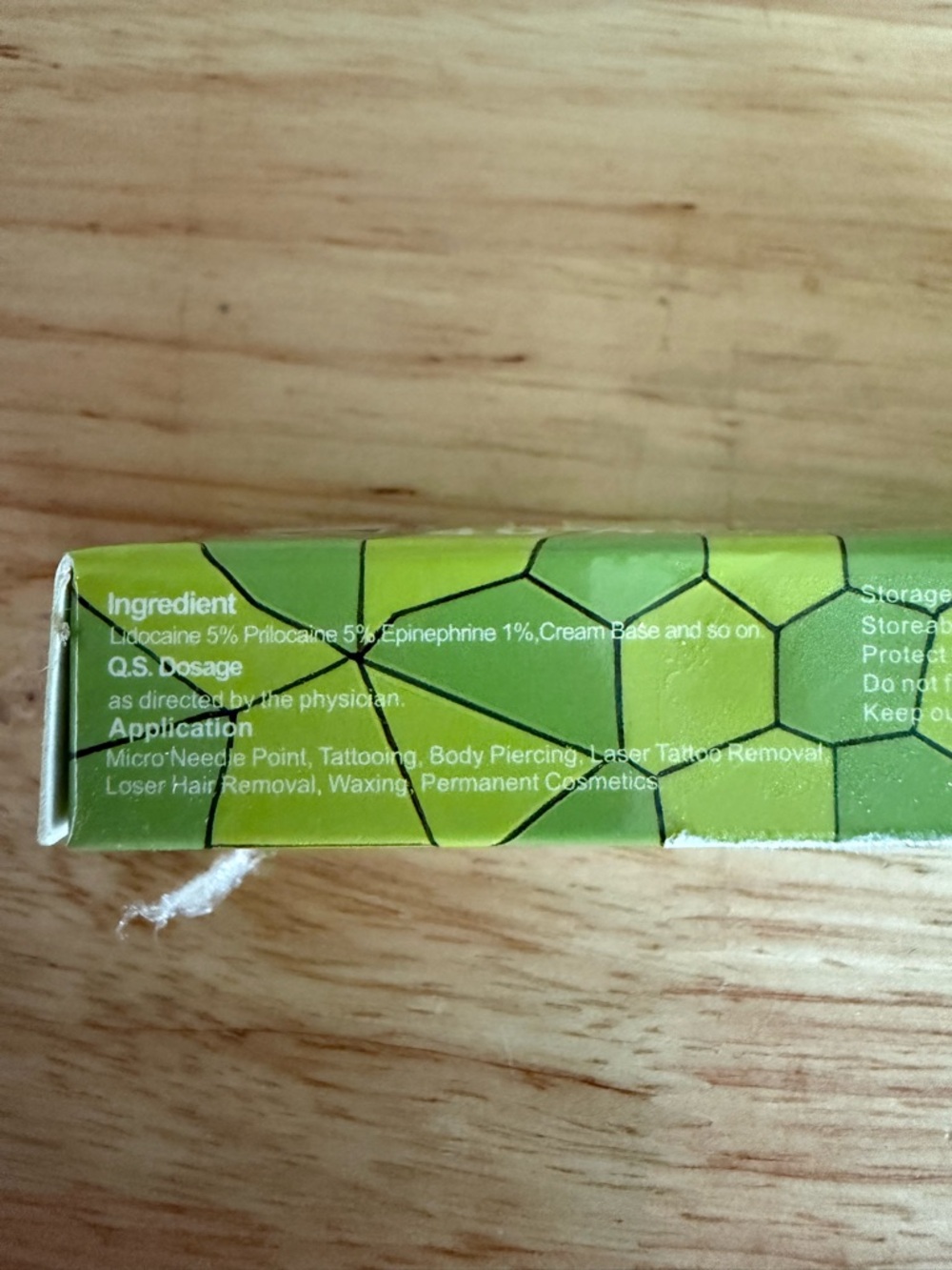 40% Deep Numbing Cream - Green - Picture 2 of 2